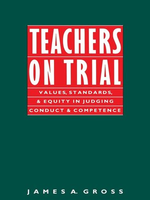 cover image of Teachers on Trial